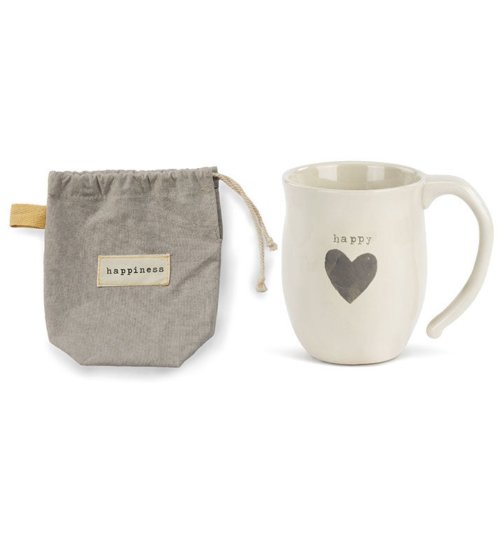 Warmth & Happiness Blanket Wrap and Mug Gift Set